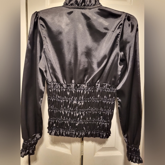 Black dress blouse - Picture 2 of 2